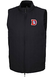 Antigua Denver Broncos Mens Black Classic Rally Sleeveless Jacket