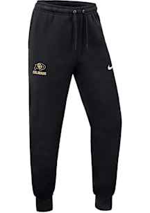Nike Colorado Buffaloes Mens Black Arch Mascot Club Fleece Sweatpants