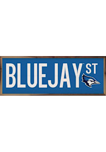 Creighton Bluejays 24x8 Sign - Blue