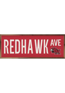 Miami RedHawks 24x8 Sign