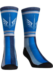 St Louis Battlehawks XFL 2020 Team Stripe Mens Crew Socks