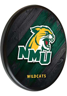 Northern Michigan Wildcats Printed Sign - Black