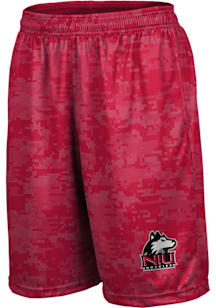 ProSphere Northern Illinois Huskies Mens Red Digital Shorts