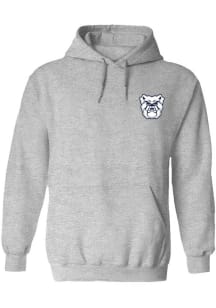 Vive La Fete Butler Bulldogs Womens Ash Impressions Hooded Sweatshirt