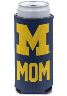 Navy Blue Michigan Wolverines Mom Slim Coolie