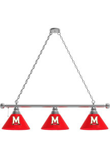 Maryland Terrapins 3 Shade Billiard Lamp