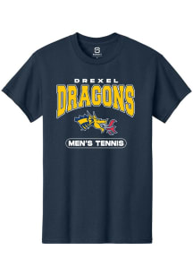 Drexel Dragons Navy Blue Summit Sportswear Tennis Short Sleeve T Shirt