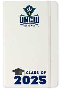 UNCW Seahawks Class of 25 team logo Notebook and Folder - White