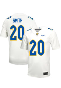 Synkwan Smith Nike Mens White Pitt Panthers Football Name And Number Football Jersey