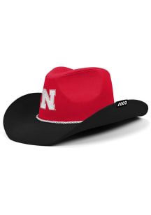Forever Collectibles Nebraska Cornhuskers Red Two-Tone Cowboy Hat Mens Cowboy Hat