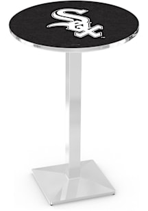 Chicago White Sox Chrome Square Base Pub Table