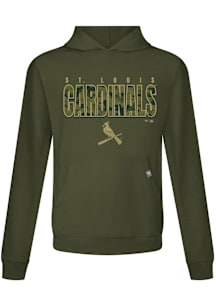 Levelwear St Louis Cardinals Mens Olive Relay Protect Hood