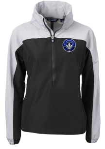 Cutter and Buck Montreal Impact Womens Black Charter Eco Long Sleeve Pullover