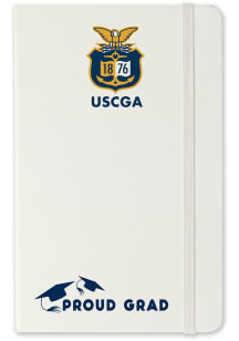 Coast Guard Bears Proud Grad team logo Notebook and Folder - White