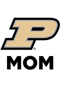 Black Purdue Boilermakers Mom Decal