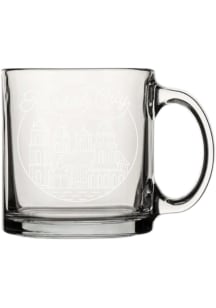 Kansas City EB &amp; Co Plaza Glass Mug Ceramic Mug - White