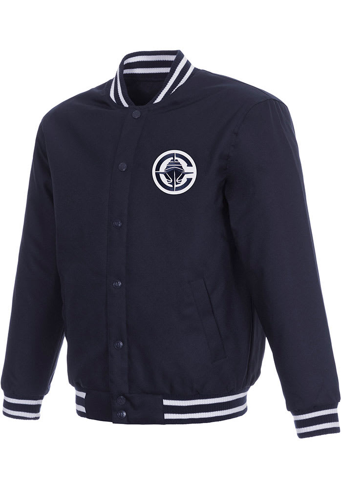 Los Angeles Clippers Mens Poly Twill NAVY Medium Weight Jacket