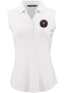 Cutter and Buck Inter Miami CF Womens White Forge Eco Polo Shirt