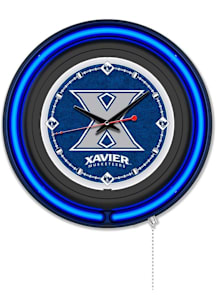 Xavier Musketeers Double Neon Wall Clock