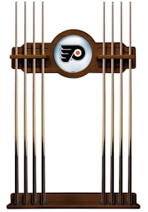 Philadelphia Flyers Solid Wood Cue Rack Pool Table