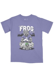 Local Revere LLC TCU Horned Frogs Purple Got That Frog In 'Em Short Sleeve T Shirt