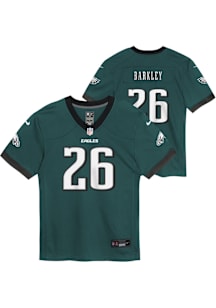 Saquon Barkley Philadelphia Eagles Toddler Teal Nike Home Replica Football Jersey
