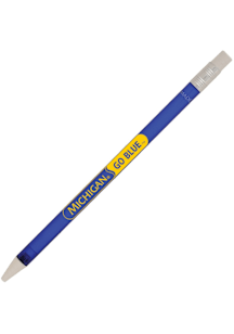 Michigan Wolverines Single Transparent Mechanical Pencil Pencil