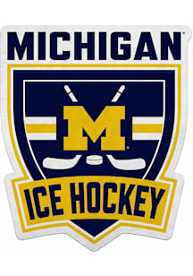 Michigan Wolverines Ice Hockey  Shape Cut Pennant - Navy Blue