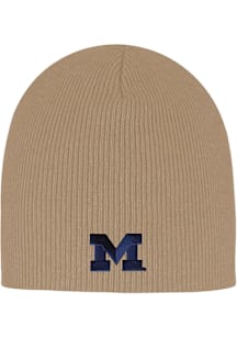 LogoFit Michigan Wolverines White Everest Mens Knit Hat