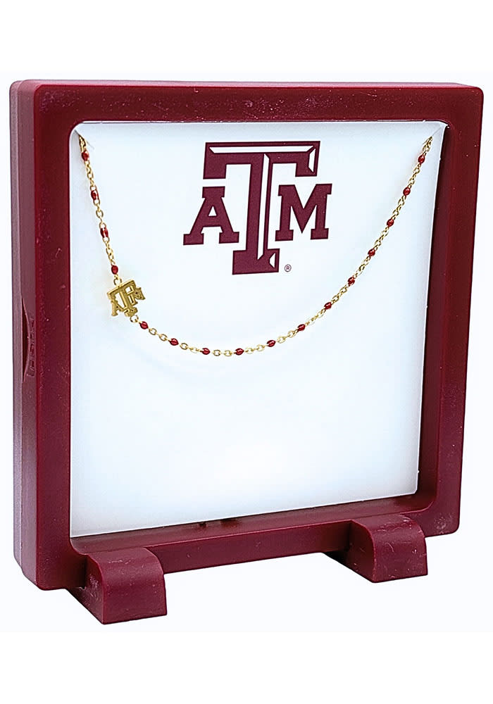 College Vault Texas A&M Charm Necklace main image 0