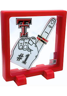 Texas Tech Red Raiders Gold Block Color Stack Womens Ring