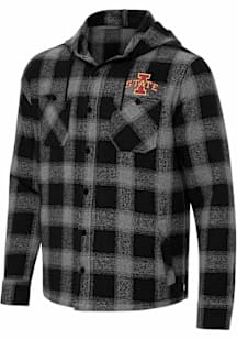 Antigua Iowa State Cyclones Mens Black Arranged Light Weight Jacket