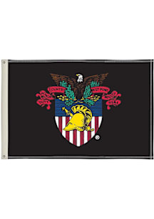 Army Black Knights 2' x 3' Silk Screen Grommet Flag - Black