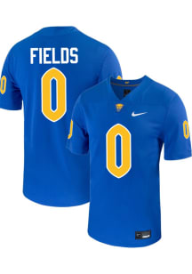 Jordan Fields Nike Mens Blue Pitt Panthers Football Name And Number Football Jersey