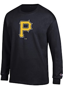Champion Pittsburgh Pirates Black Jersey Long Sleeve T Shirt