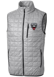 Cutter and Buck DC United Mens Grey Rainier PrimaLoft Sleeveless Jacket