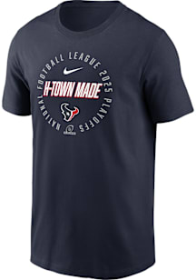 Nike Houston Texans Green 2025 Playoff Participant Highlight Receiver Short Sleeve T Shirt
