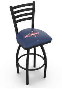 Washington Capitals High Back Swivel Pub Stool - Black