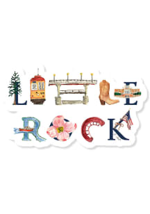 Little Rock Original Tina Labadini Designs Art Stickers