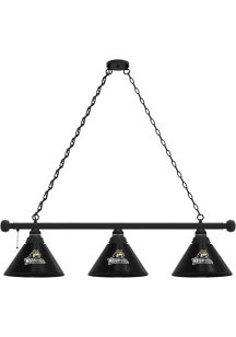 Wright State Raiders 3 Shade Black Billiard Lamp