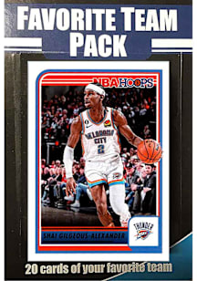 Oklahoma City Thunder Favorite Team Packs Collectible Basketball Cards