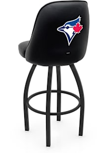 Toronto Blue Jays Padded Swivel Pub Stool - Black
