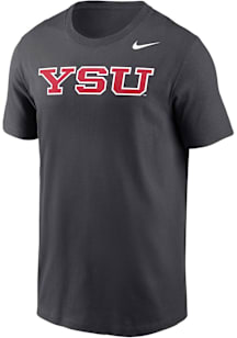 Nike Youngstown State Penguins Anthracite Legend Wordmark Short Sleeve T Shirt