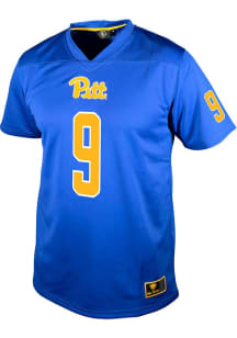 Kyle Louis Genuine Collective Mens Blue Pitt Panthers NIL Football Jersey