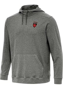 Antigua Phoenix Rising FC Mens Black Cloud Long Sleeve Hoodie