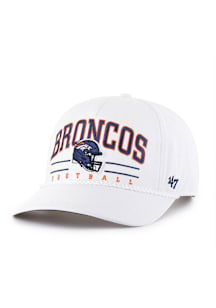 47 Denver Broncos Roscoe Hitch Adjustable Hat - White