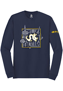 Summit Sportswear Drexel Dragons Navy Blue Welcome Week Long Sleeve T Shirt