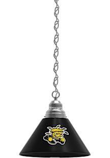 Wichita State Shockers Single Silver Billiard Lamp