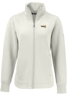Cutter and Buck Northern Arizona Lumberjacks Womens White Roam Light Weight Jacket