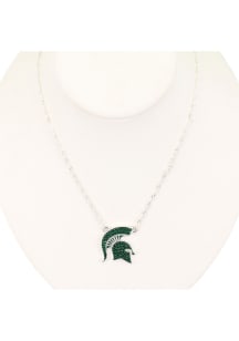 Michigan State Spartans Bling Necklace